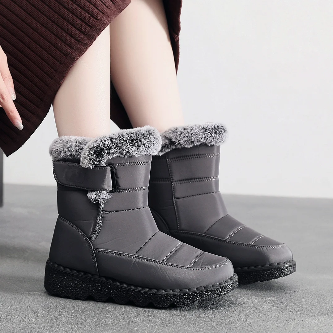 2024 Womens Warm Waterproof Snow Boots
