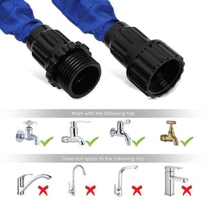 Extra-Long Expandable Garden Hose(Include 7-Setting Hose Nozzle)