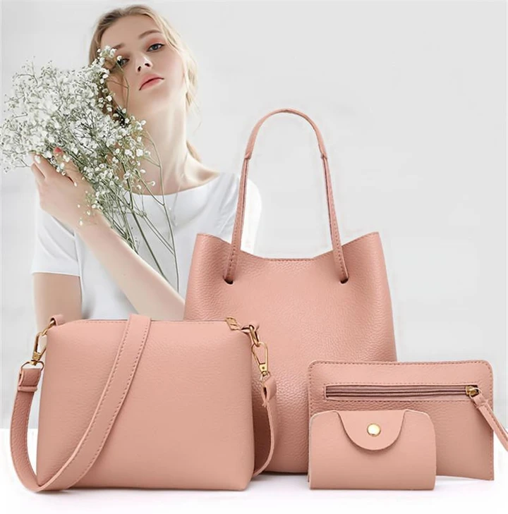 4 Pcs / 1 Set 2022 New Women Leather Handbag!!!