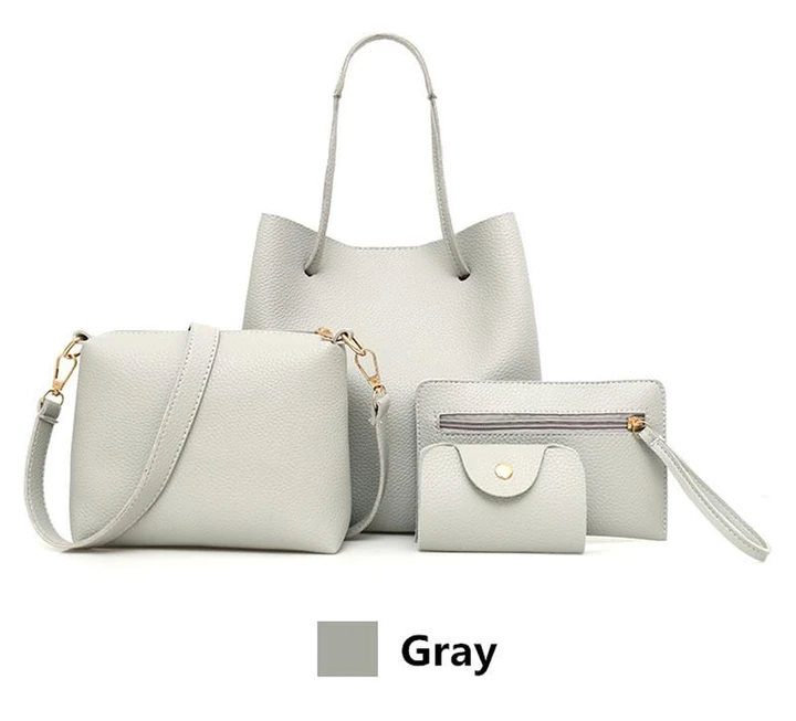 4 Pcs / 1 Set 2022 New Women Leather Handbag!!!