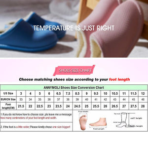 Waterproof Non-Slip Home Warm Slippers