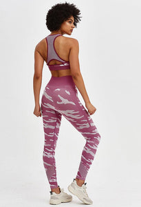 Seamless Camo Legging - mayzia