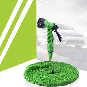 Extra-Long Expandable Garden Hose(Include 7-Setting Hose Nozzle)