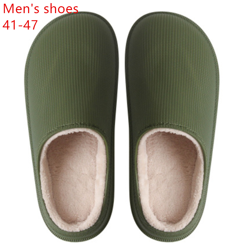 Waterproof Non-Slip Home Warm Slippers