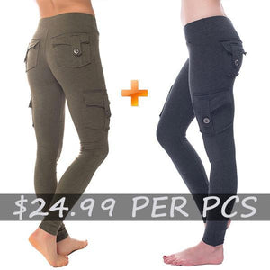 2024 Eco-Friendly Bamboo Pockets Stretchy Soft Leggings Yoga Pants