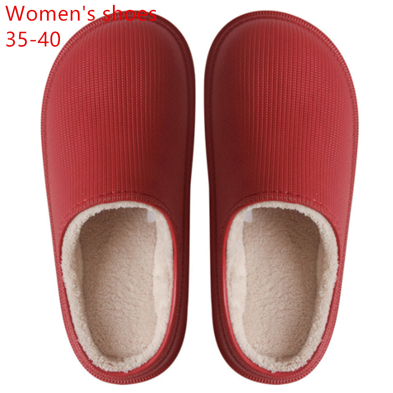 Waterproof Non-Slip Home Warm Slippers