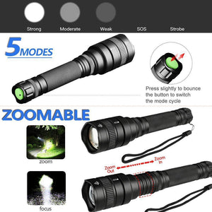 Super Bright Tactical Flashlight(Free Shipping Today)
