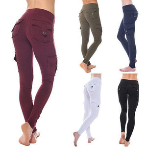 2024 Eco-Friendly Bamboo Pockets Stretchy Soft Leggings Yoga Pants