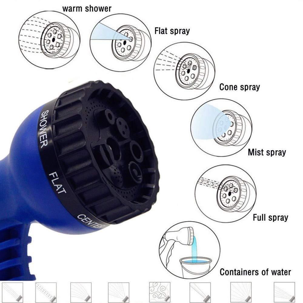 Extra-Long Expandable Garden Hose(Include 7-Setting Hose Nozzle)