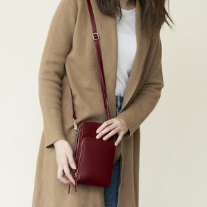 Crossbody Leather Shoulder Bag