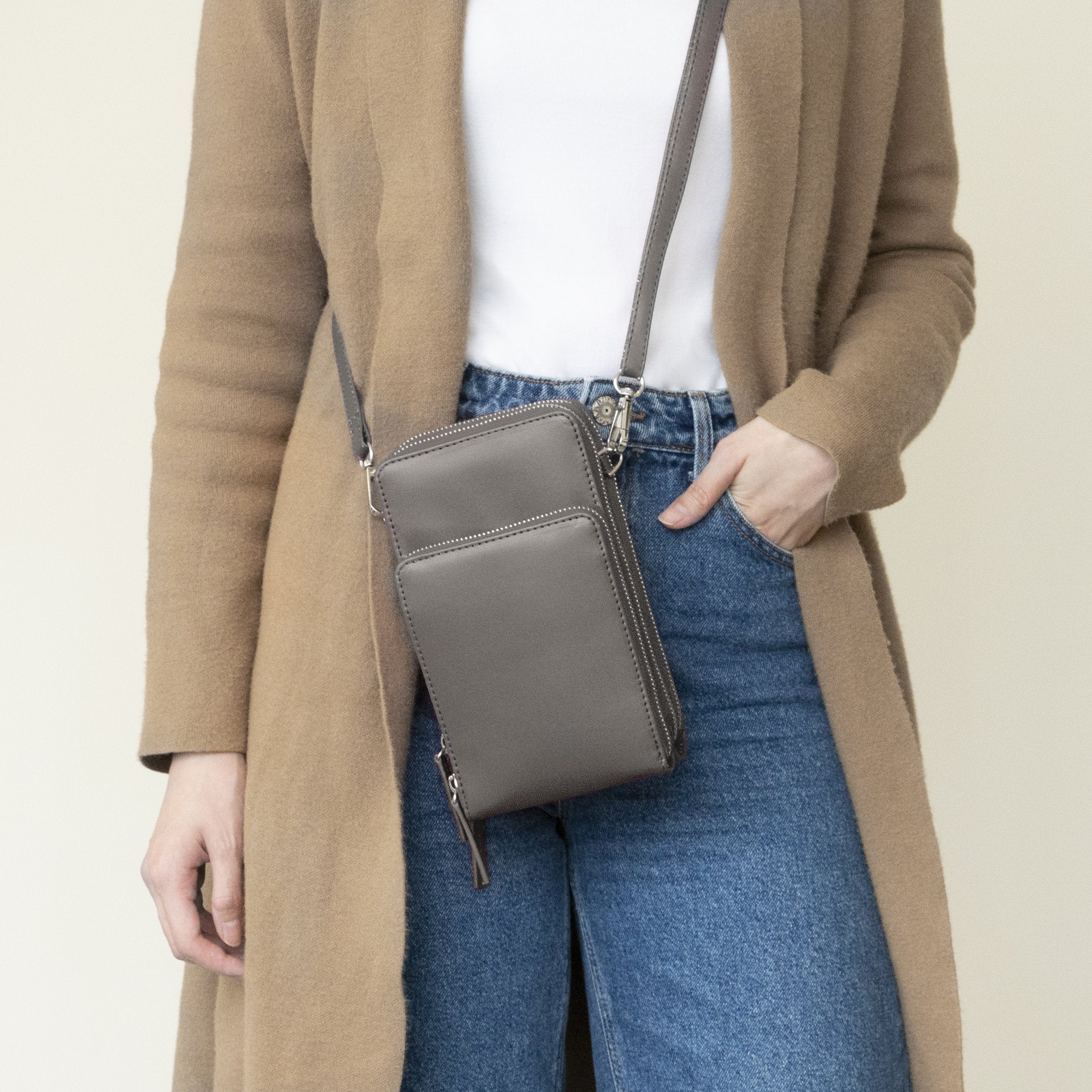 Crossbody Leather Shoulder Bag