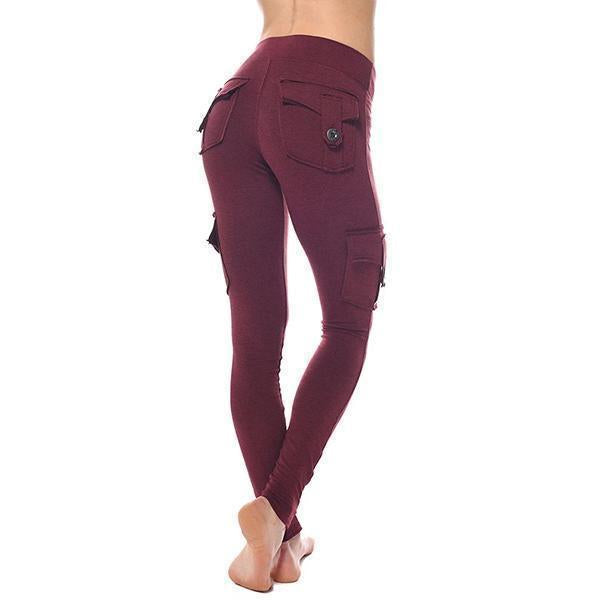 2024 Eco-Friendly Bamboo Pockets Stretchy Soft Leggings Yoga Pants