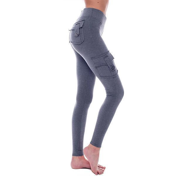2024 Eco-Friendly Bamboo Pockets Stretchy Soft Leggings Yoga Pants