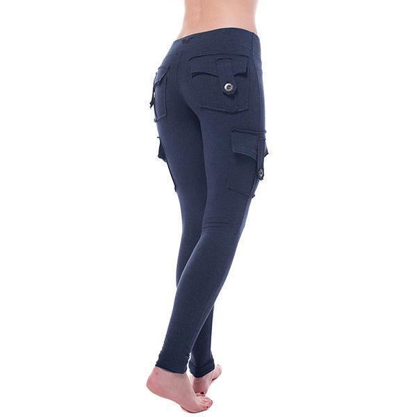 2024 Eco-Friendly Bamboo Pockets Stretchy Soft Leggings Yoga Pants