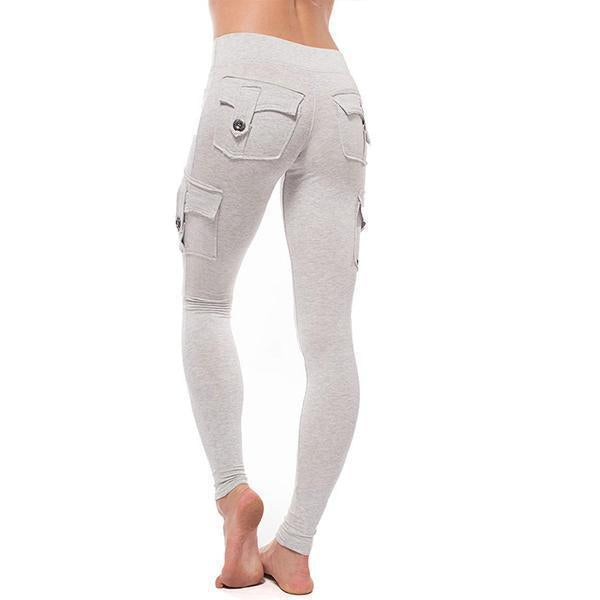 2024 Eco-Friendly Bamboo Pockets Stretchy Soft Leggings Yoga Pants
