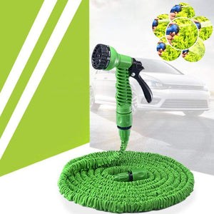 Extra-Long Expandable Garden Hose(Include 7-Setting Hose Nozzle)