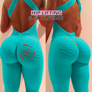 PureGem Anti-Cellulite Textured Fitness Bodysuit