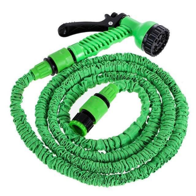 Extra-Long Expandable Garden Hose(Include 7-Setting Hose Nozzle)